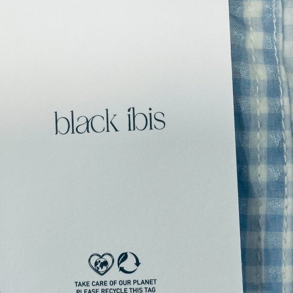 NWT Black Ibis Womens Sz XL Boxer Lounge Sleep Shorts Blue Gingham Plaid Comfort - Picture 9 of 10